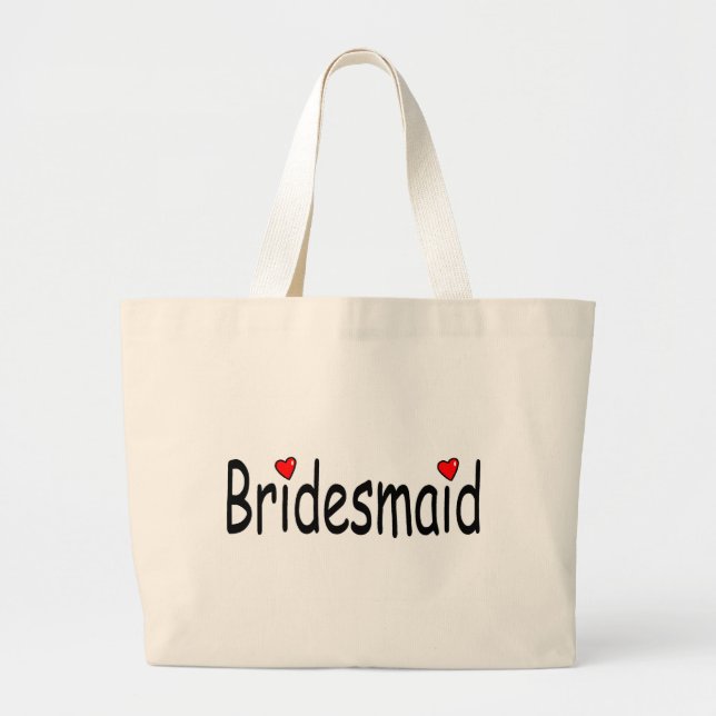 Bridesmaid Large Tote Bag (Front)