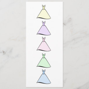 Bridesmaid Luncheon - Gowns Invitation