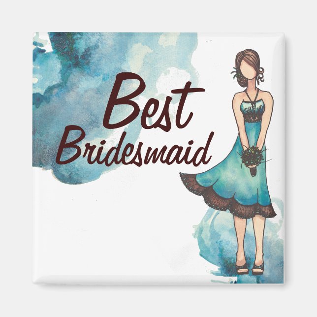 Bridesmaid Magnet (Front)