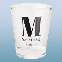 Bridesmaid Monogram Name