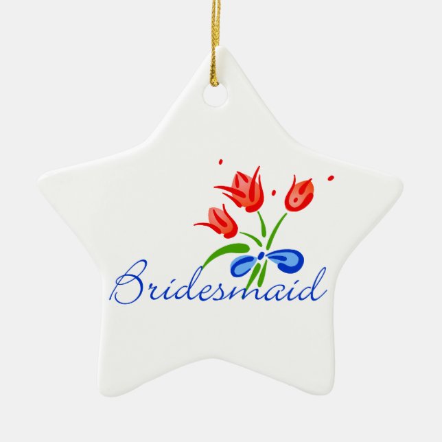 Bridesmaid Ornament (Front)