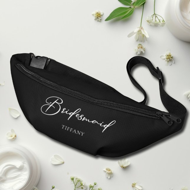 Bridesmaid Personalised Chic Bachelorette Party Bum Bags (Creator Uploaded)