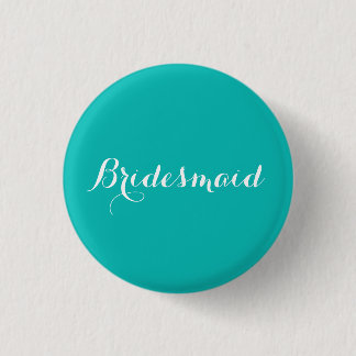 Bridesmaid Pin Blue Theme