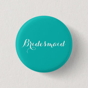 Bridesmaid Pin   Tiffany Blue Theme