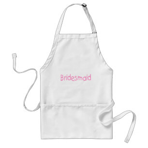 Bridesmaid (Pink) Standard Apron