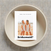 Bridesmaid Proposal Bold Playful