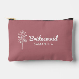 Bridesmaid Proposal Maid of honour Makeup Bag
