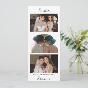 Bridesmaid Proposal Photo Card