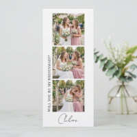 Bridesmaid Proposal Photo Strip Design Print