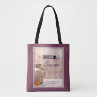 Bridesmaid Rustic Milk Can Country Wedding