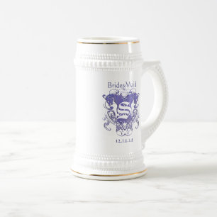BridesMaid Stein Wedding Vintage Lions