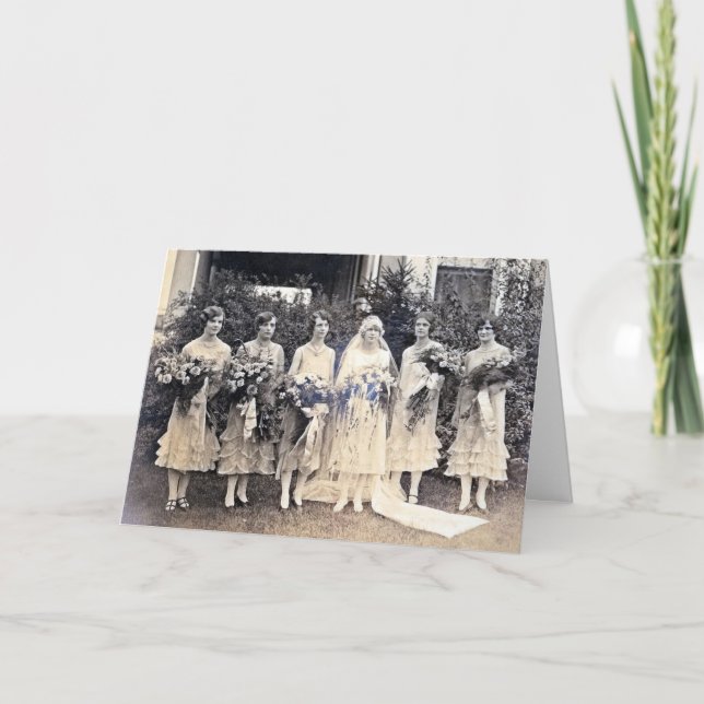 Bridesmaid Thank You Card (Front)
