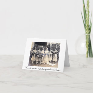 Bridesmaid Thank You Card2 Card