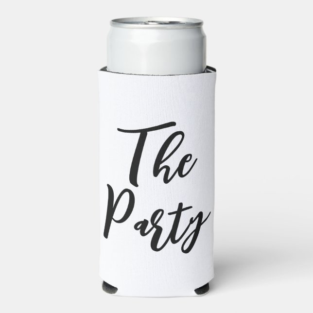 Bridesmaid The Party Bachelorette Weekend Hen Trip Seltzer Can Cooler (Seltzer Front)