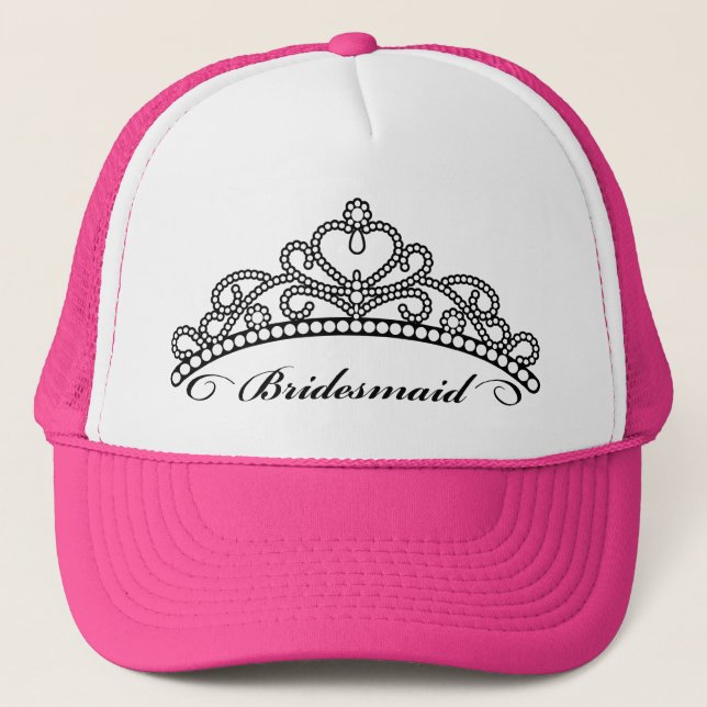 Bridesmaid Tiara Hat (Front)