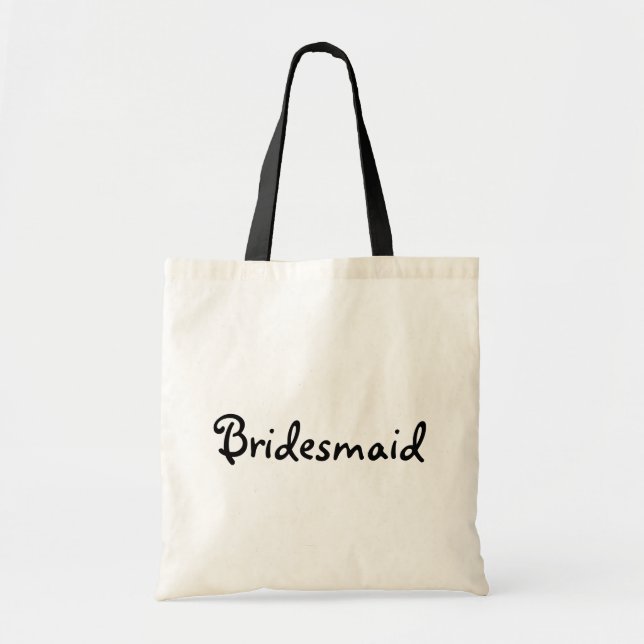 Bridesmaid Tote Bag (Front)