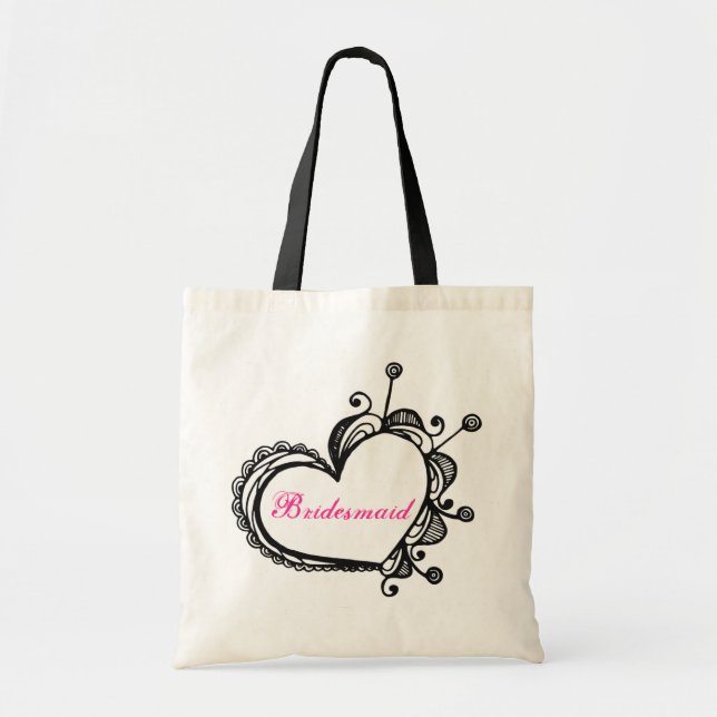 Bridesmaid Tote Bag (Front)