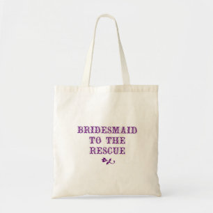 Bridesmaid Tote Purple Bag