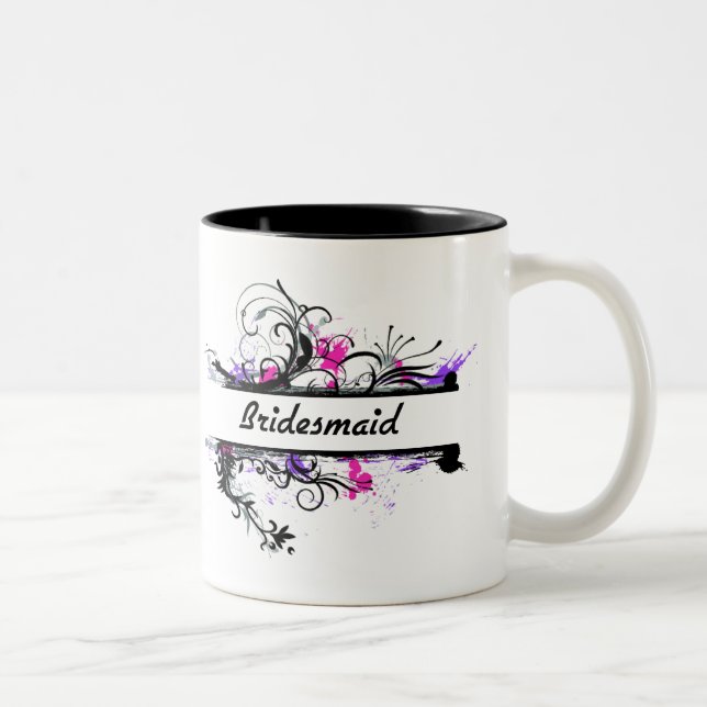 Bridesmaid Two-Tone Coffee Mug (Right)
