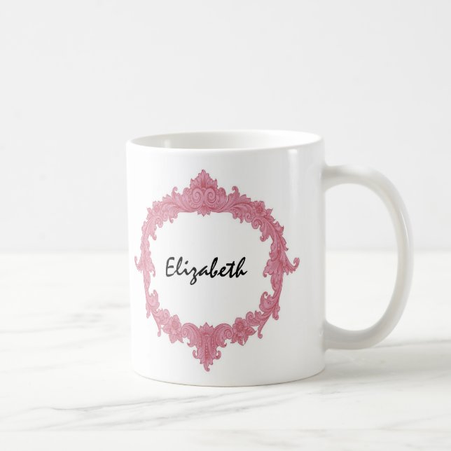 Bridesmaid Wedding Custom Name Sentiment Coffee Mug (Right)