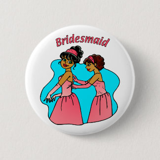 Bridesmaid Wedding ID Button