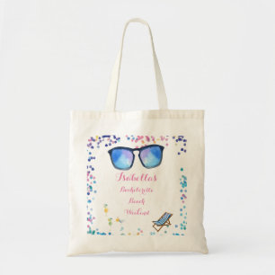 Bridesmaids Bachelorette Beach Destination Tote Bag