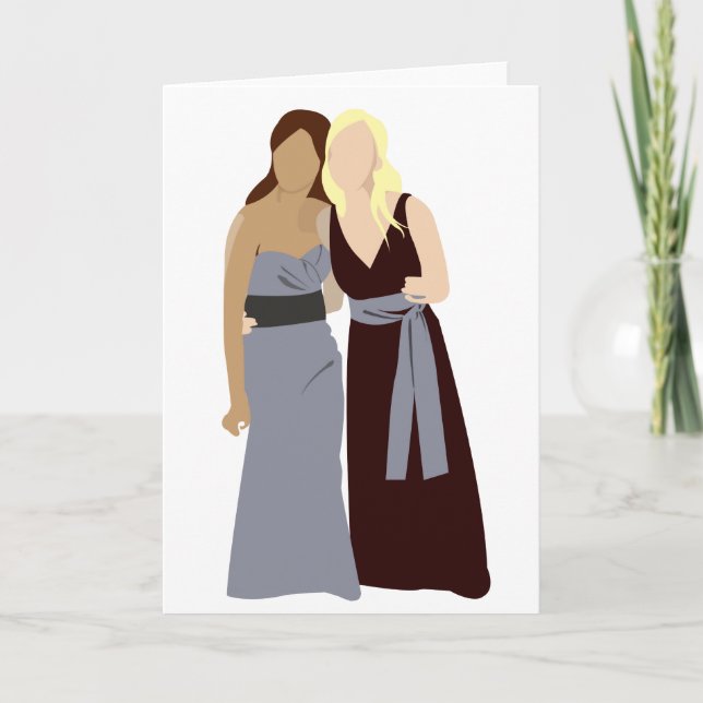 Bridesmaids Card (Front)