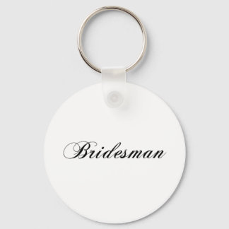 Bridesman Key Ring