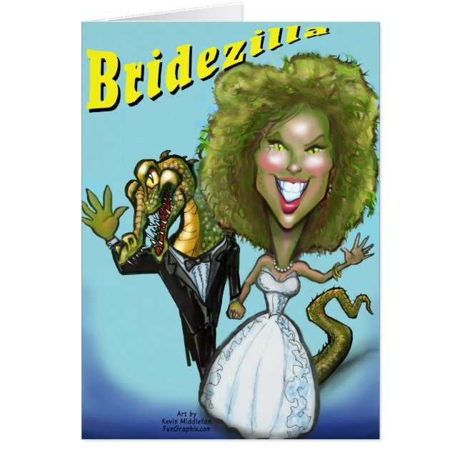 Bridezilla Card (Front)