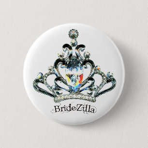 BrideZilla Tiara buttons