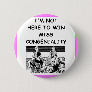 BRIDGE 6 CM ROUND BADGE