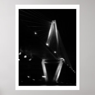 Bridge Abstract Poster