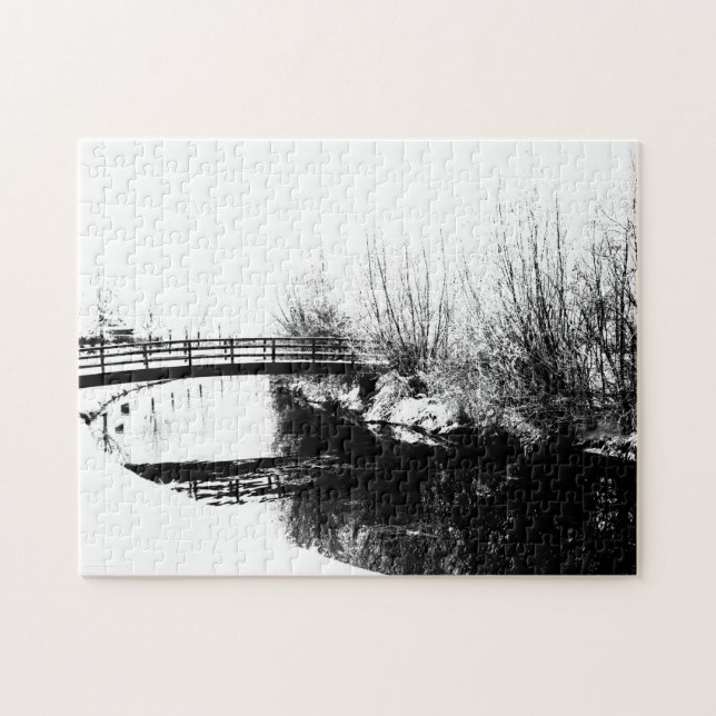 Bridge and Stream WS 11x14 252pc jpcnm Jigsaw Puzzle (Horizontal)