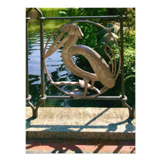 Bridge Art at the Berlin Zoo in Germany Photo Print
