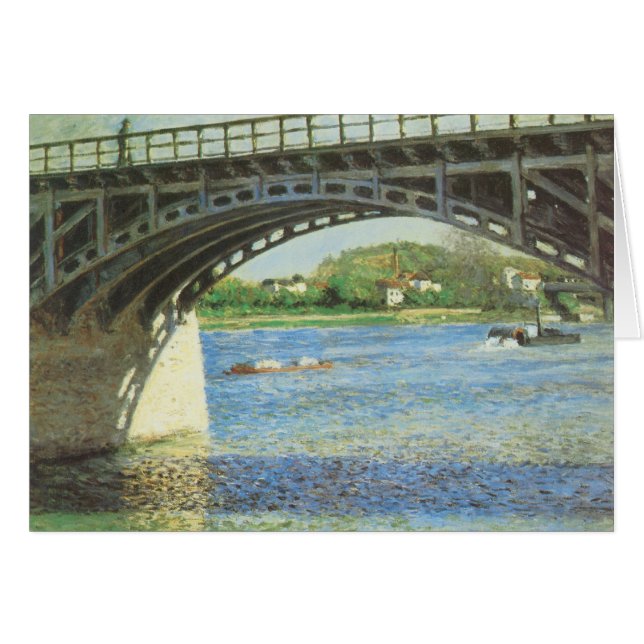 Bridge at Argenteuil by Gustave Caillebotte (Front Horizontal)