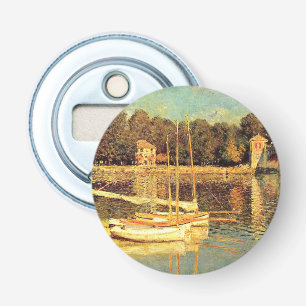Bridge at Argenteuil Claude Monet    Bottle Opener