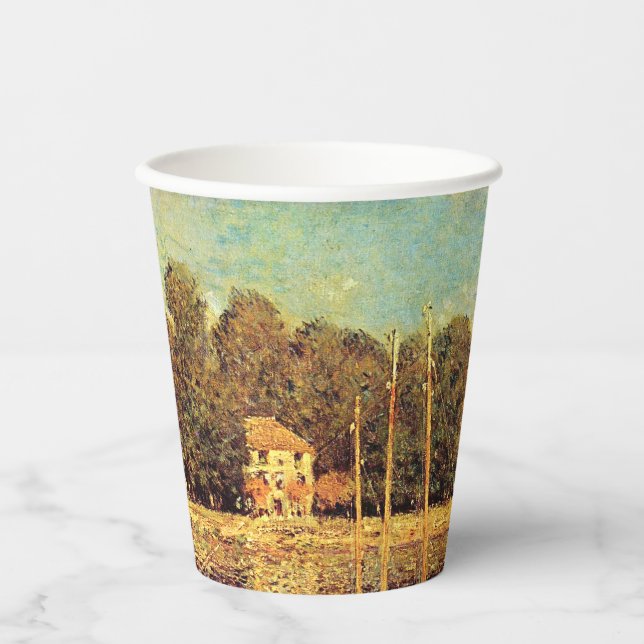 Bridge at Argenteuil Claude Monet    Paper Cups (Front)