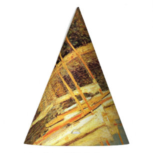 Bridge at Argenteuil Claude Monet Party Hat