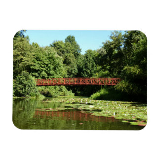 Bridge at Centennial Lake in Ellicott City Magnet