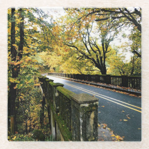 Bridge at Latourell Falls, Oregon Glass Coaster