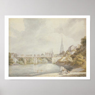 Bridge at Monmouth Poster