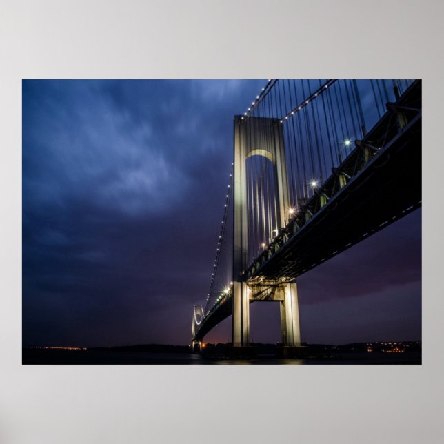 Bridge At Night Poster (Front)