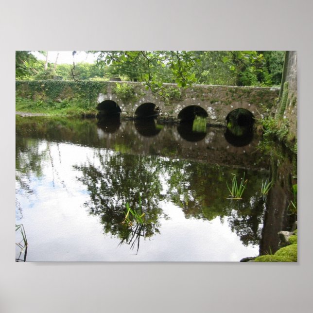 Bridge at Thoor Ballylee Poster (Front)