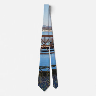 Bridge At White Rock Neck Tie