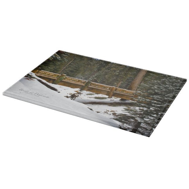 Bridge at Wuksachi Cutting Board (Corner)