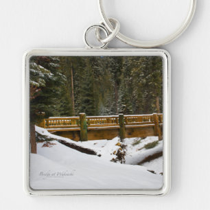 Bridge at Wuksachi Key Ring