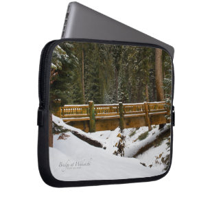 Bridge at Wuksachi Laptop Sleeve