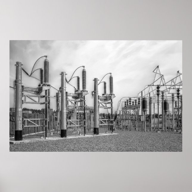 BRIDGE AVE SUBSTATION POSTER (Front)