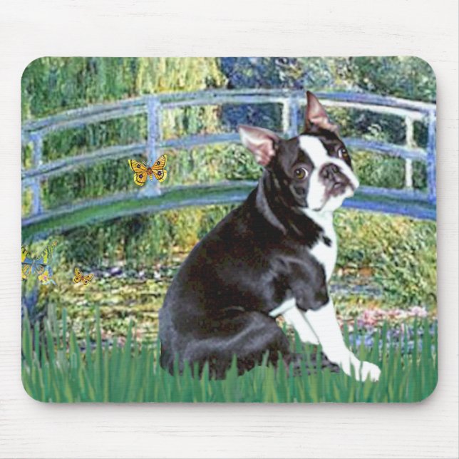 Bridge - Boston Terrier #4 Mouse Pad (Front)