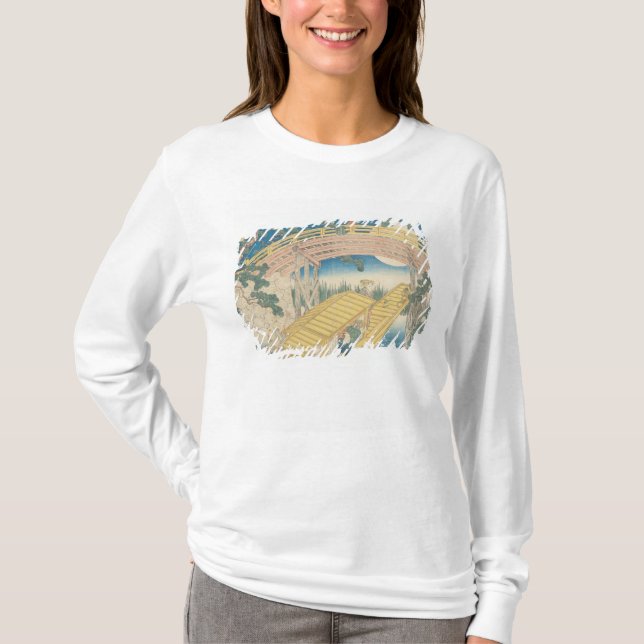 Bridge by Moonlight, from 'Views of Mount T-Shirt (Front)